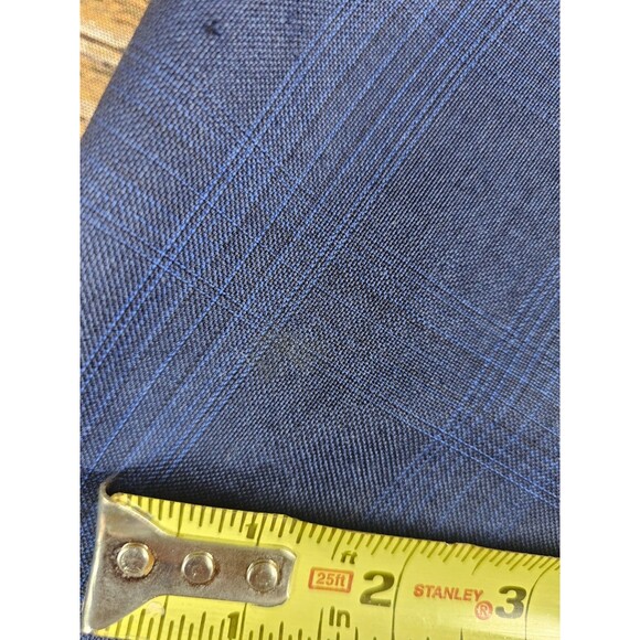Cremieux Zelander Loro Piana Merino Suit 46R Blazer 40x29 Pants Blue Plaid READ - Picture 11 of 12